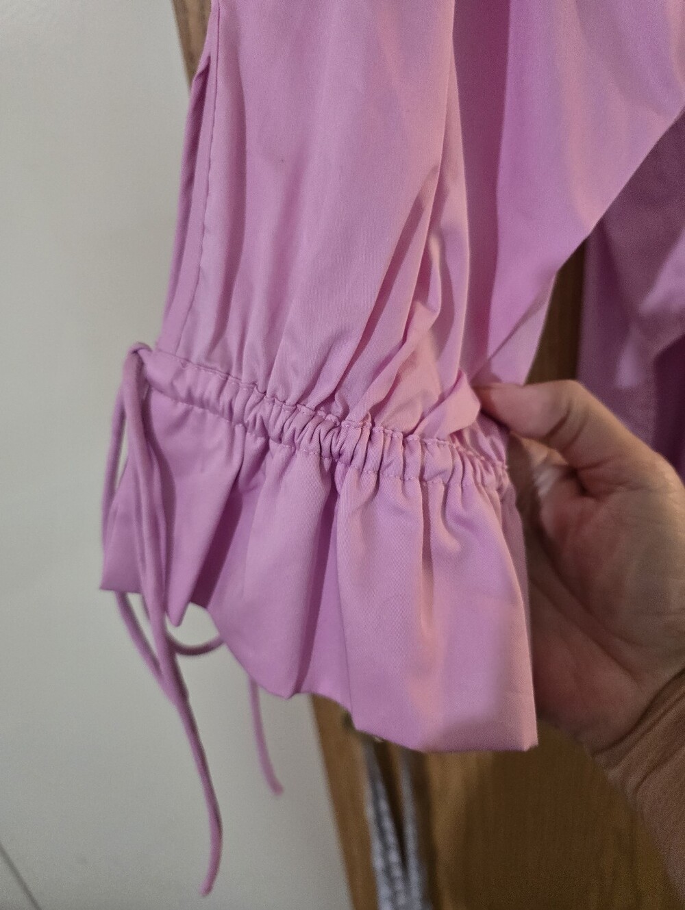 Nwt. Harshman 100% Cotton Pink Blouse Sz Sm. - Picture 4 of 7